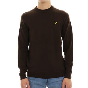 MAGLIA GIRO LYLE & SCOTT MARRONE